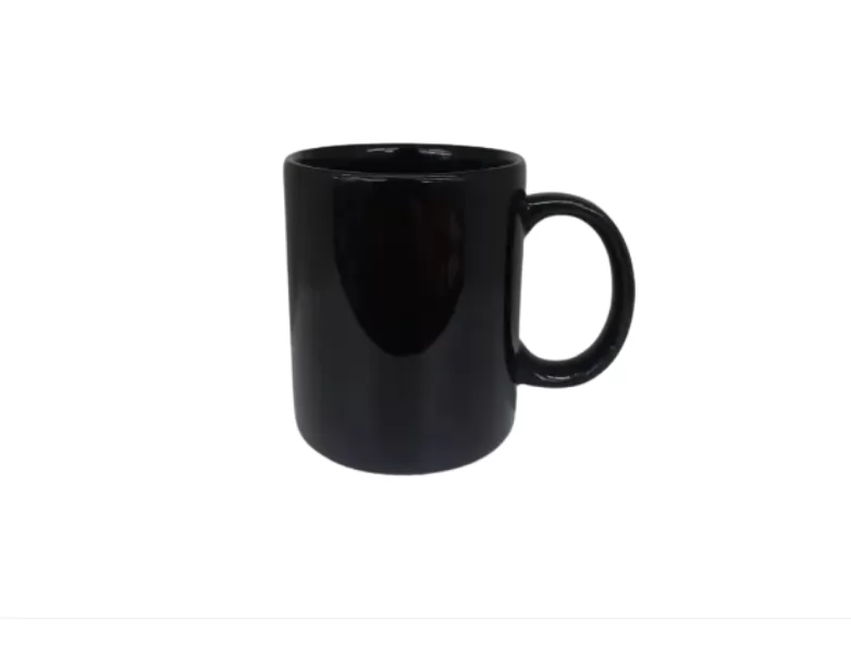 CANECA PRETA 300ML (SEM RESINA)